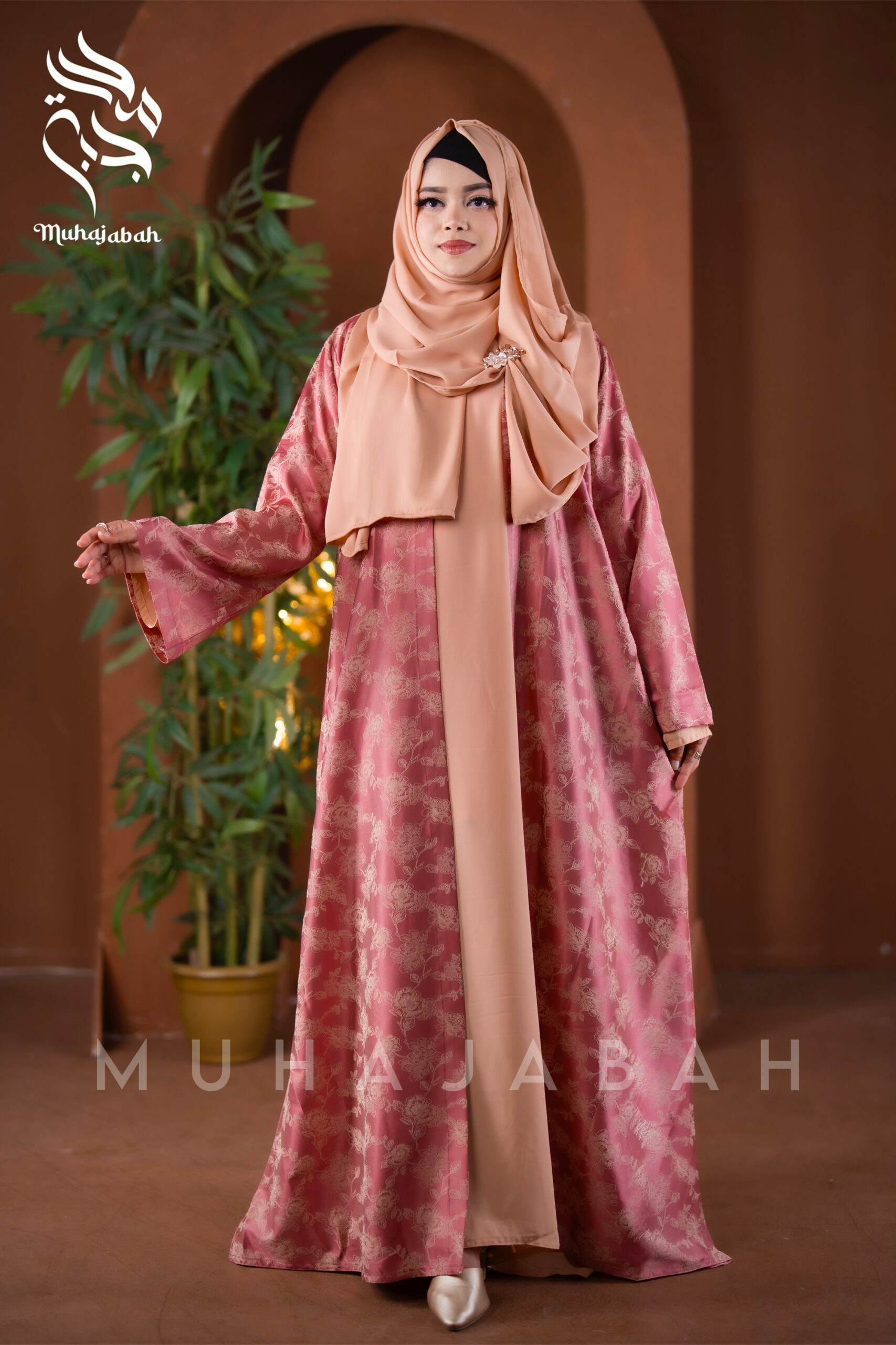 Jacquard Abaya