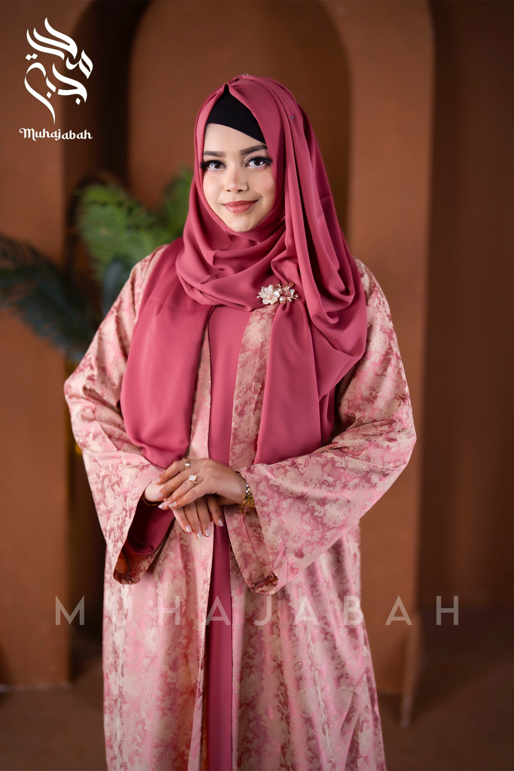 Jacquard Abaya