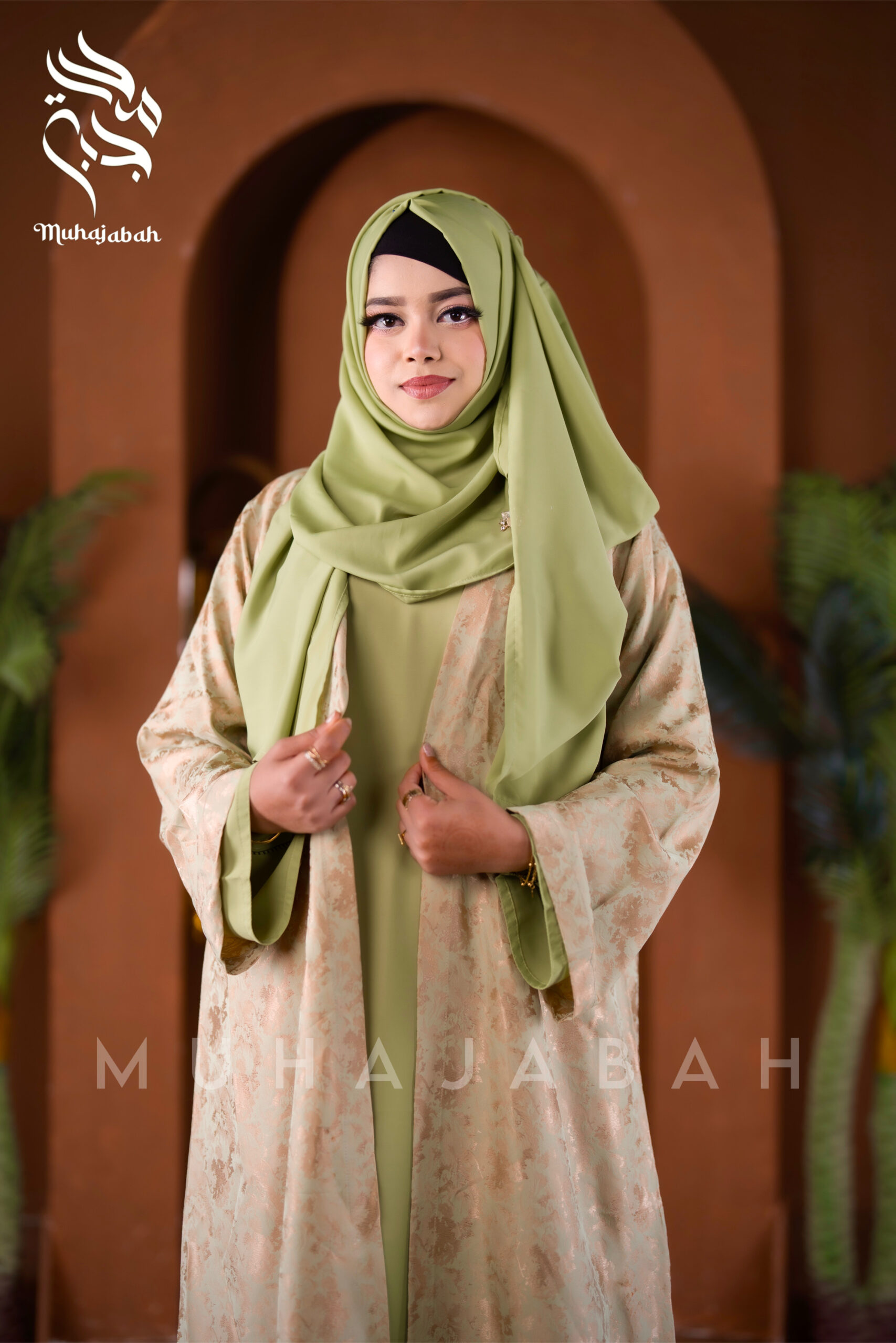 Jacquard Abaya