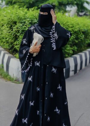 Noor-e-Diamond Abaya Set